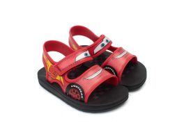 Sandália Disney Diversão 22991 (19-27) - Preto Vermelho BI102  