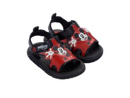 Sandália Disney Happy 23256 (19-24) - Preto Vermelho Bn842 