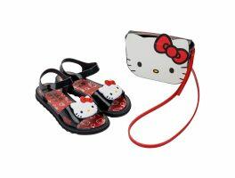 Sandalia Hello Kitty My Style 23349 (25-33) - Preto Vermelho Bo811