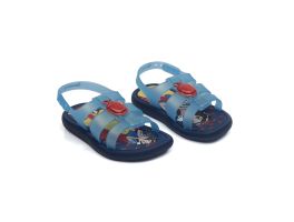 Sandália Ipanema Disney Baby 27373 (19-24) - Azul Perolado Vermelho Bm953 