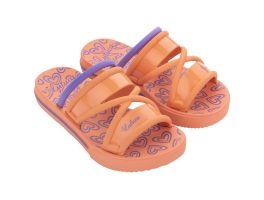 Sandália Luluca By Me Flat 22851 (26-35) - Laranja Lilás Al097