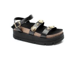 Sandália Moleca 5513.104 (34-39) - 15758 Preto Preto 9569