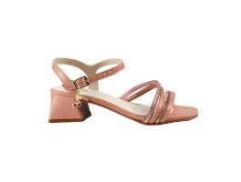 Sandália Molekinha 2347.127 (29-36) - Nude Rosa Dourado 100120