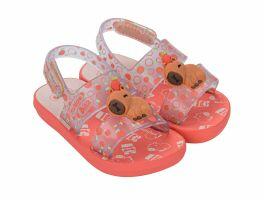 Sandália Mundo Bita Capi 23309 (17-25) - Vermelho Vidro Bo537 