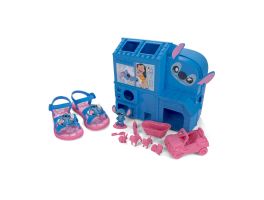 Sandália Stitch Pet Shop 23321 (25-29) Cx c/6 Pares - Rosa Azul BN463