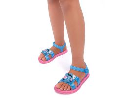 Sandália Stitch Pet Shop 23321 (29-33) Cx c/6 Pares - Rosa Azul BN463 