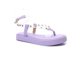 Sandália Suzana Santos 4383 (34-39) Cx com 9 pares - Lilás Cristal 81600   