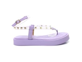 Sandália Suzana Santos 4383 (34-39) Cx com 9 pares - Lilás Cristal 81600   