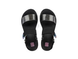 Sandália Zaxy Way Papete Disney 19307 (33-40) - Preto Glitter BP088 