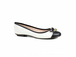 Sapatilha Moleca 5027.1407 (34-39) - Branco Off Preto 35423 