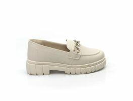 Sapato Mocassim Nilqi 3200.1.19 Off White 28-34