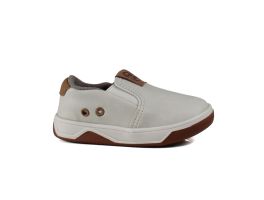 Sapato Molekinho 2623.100 (20-26) - Branco Off Caramelo 75948 