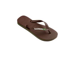Havaianas Brasil Logo (35/36) - Café Branco 2673 