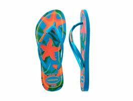 Havaianas Slim Tropical (31/32) - Turquesa 0212 