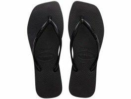 Havaianas Slim Square (39/40) Cx c/ 9 pares - Preto 0090 