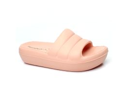 Tamanco Piccadilly C222001-20 (34-39) - Slide Marshmallow Pêssego 