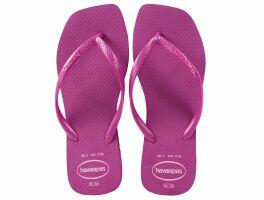 Havaianas Slim Square Logo Pop-up (39/40) - Rosa Gum 4622