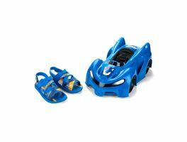 Sandália Sonic Fast Car 23294 (25-32) - Azul Amarelo Bp338 