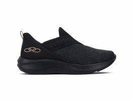 Tênis Olympikus Easy 3 (34-39) CX c/ 6 Pares -  Mescla Preto 