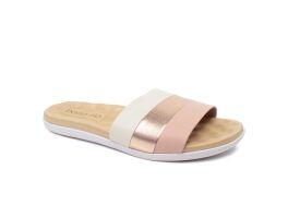 Tamanco Beira Rio 8360.360 (34-39) 25135 - Branco Off Ouro Rosado Rosa 99554