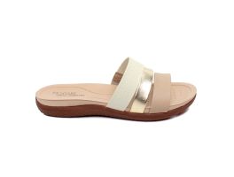 Tamanco Modare 7125.200 (34-39) - Bege Branco Off Dourado 53190 