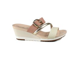 Tamanco Modare 7123.152 (34-39) - Nude Creme Dourado 86704 