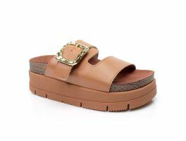 Tamanco Moleca 5513.103 (34-39) 9569 - Camel 95373