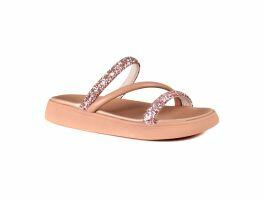 Tamanco Moleca 5469.121 (34-39) - Multi Ouro Rosado Nude 59866 