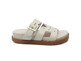 Tamanco Birken Nilqi Fivela 210.4.19 (28-34) - Cravo Off White 