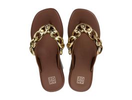 Tamanco Zaxy Link 19276 (33-40) - Marrom Cafe Medio BR262