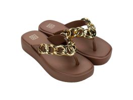 Tamanco Zaxy Link 19276 (33-40) - Marrom Cafe Medio BR262