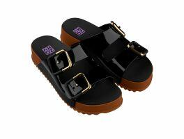 Tamanco Zaxy Partner 19333 (33-40) - Preto Marrom Br711 