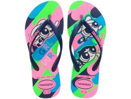 Havaianas Kids Slim Powerpuff (23-32) - Branco 0001  