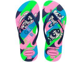 Havaianas Kids Slim Powerpuff (33/34) - Branco 0001 