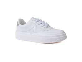 Tenis Beira Rio 4305.113 (34-39) - Branco Prata 17159