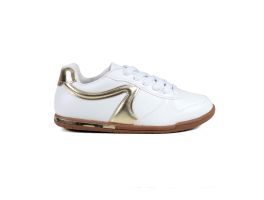 Tênis Beira Rio 4326.101 (34-39) - Branco Dourado 17165 