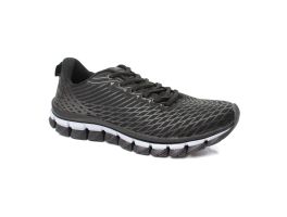 Tênis Lets Estilo 3 (38-43) - Preto Prata 
