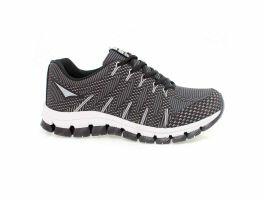 Tênis Lets Gel (38-43) - Preto Prata 