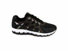 Tênis Lets One (38-43) - Preto Prata 