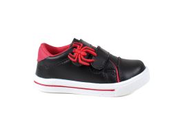 Tênis Linda Ju 1022140-053 (20-27) - Preto Vermelho