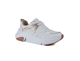 Tênis Modare 7401.102 (34-39) - Branco Dourado 17165 
