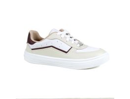 Tênis Moleca 5796.107 (34-39) - Branco Off Chocolate 103119