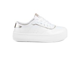 Tênis Moleca 5658.539 (34-39) - Branco Dourado 17165 