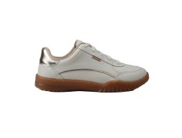 Tênis Moleca 5817.106 (34-39) - Branco Off Dourado 35432 