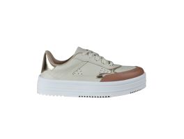 Tênis Moleca 5782.312 (34-39) Branco Off Nude Dourado 96956 