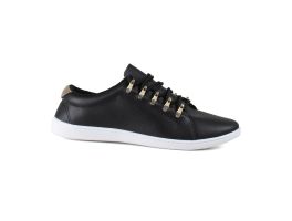 Tenis Moleca 5605.467 (34-39) - Preto Dourado 16579