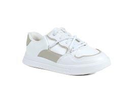 Tenis Molekinha 2575.112  (30-36) - Branco Cinza 98841