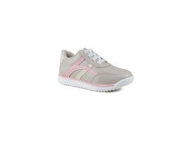 Tenis Molekinha 2583.202 (26-36 ) - Cinza Branco Off Rosa102356
