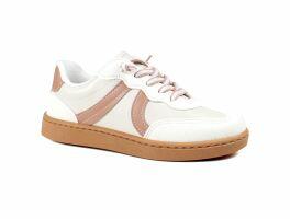 Tênis Molekinha 2574.116 (29-36) - Branco Off Dourado Nude 104723 