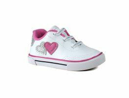 Tenis Molekinha 2740.201 (19-25) - Branco Rosa Prata 99190